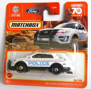 MATCHBOX / FORD INTERCEPTOR UTILITY '16 / 2023