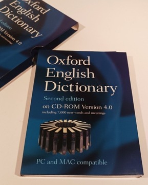 OXFORD ENGLISH DICTIONARY. Second edition