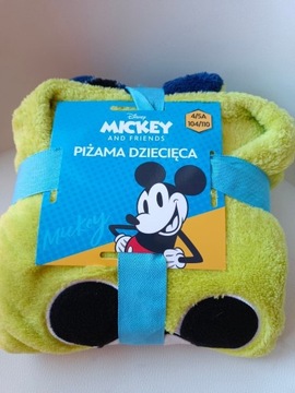 Nowa Piżama chłopięca Myszka Mickey Disney 2-3l