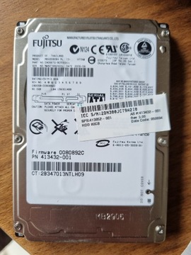 Dysk Fujitsu SATA 80GB