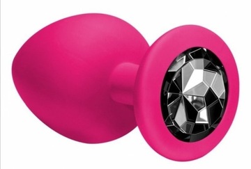 Plug-Anal Plug Emotions Cutie Large Pink Black cry