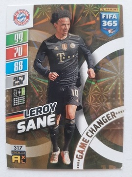 Karta LEROY SANE game changer panini fifa 365