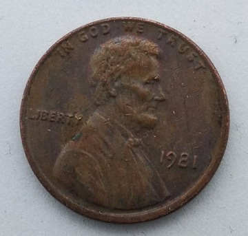 1 cent 1981USA