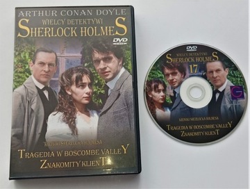 2x Film DVD Sherlock Holmes Tragedia w Boscombe Va