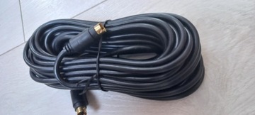 Kabel SVHS S-VIDEO wtyk / wtyk 10m łezka