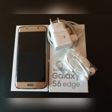 Złoty Samsung Galaxy S6 Edge