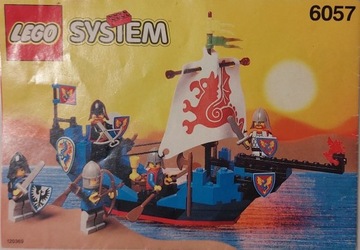Lego System 6057 lata 90te,Wąż morski 