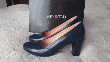 buty damskie Krystad Nina r.39 granat na słupku