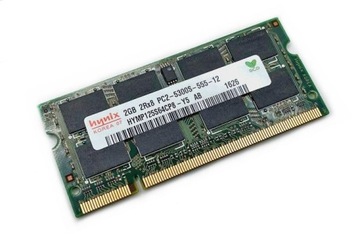 Pamięć laptopowa Hynix 2GB DDR2 PC2-5300S 667Hz