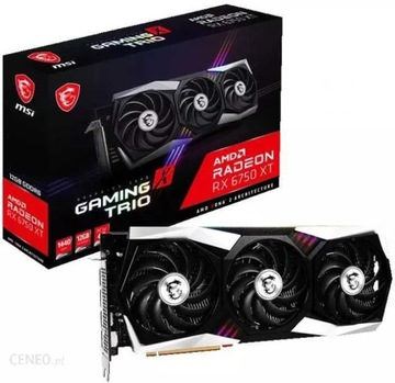 MSI Radeon RX 6750 XT Gaming X Trio 12G