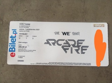 Bilet na koncert Arcade Fire 1.10.2022