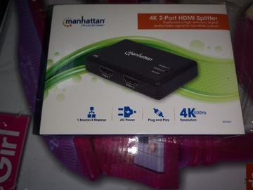 Manhattan 4K-Port HDMI splitter