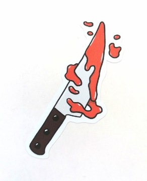 Naklejka nóż 
