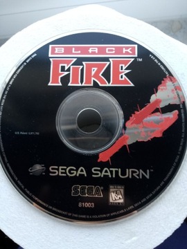 Blackfire Sega Saturn PAL 