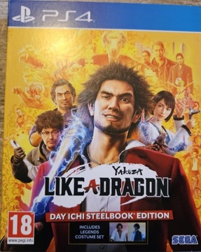 Yakuza: Like a Dragon Steelbook Edition PS4