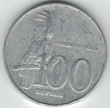 Indonezja 100 rupii 1999 23 mm Typ 2 nr 4