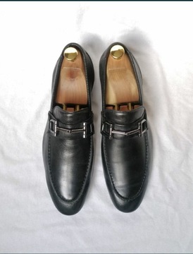 Czarne Loafersy Kazar 40