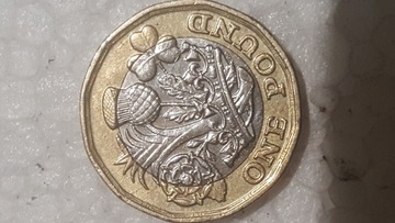 Moneta One pound 2018 rok