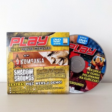 PLAY PC marzec 3/2010 DVD gry 9 kompania kurka