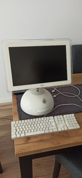 Apple iMac G4 17’ 1 GHz 2 GB RAM 80 GB HDD GeForce4 MX Antyk Lampka