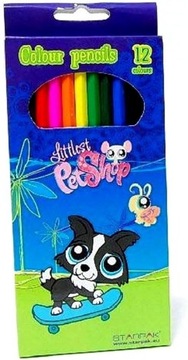 Starpak Kredki ołówkowe Littlest Pet Shop  