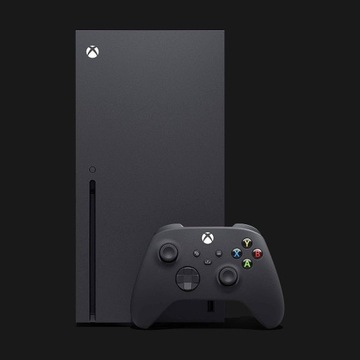 Nieużywana Konsola Microsoft Xbox Series X czarna 1TB + Cyberpunk 2077