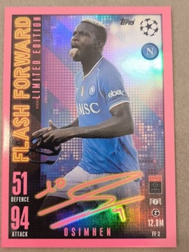 Match Attax Exstra 2023/24 FLASH Forward OSIMHEN 