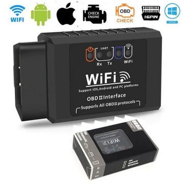 ELM327 OBD2 interface diagnostyczny WIFI DTC CAN