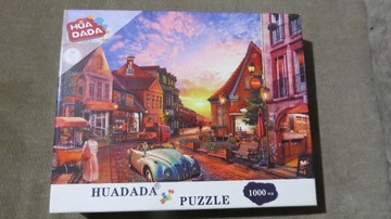 Puzzle 1000 Morning Town Huadada