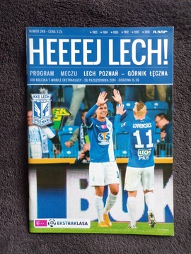 LECH POZNAŃ - GÓRNIK ŁĘCZNA 26-10-2014