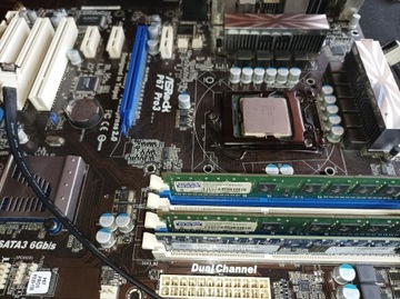 płyta główna ASrock P67 Pro 3 Procesor  I5 2500K 