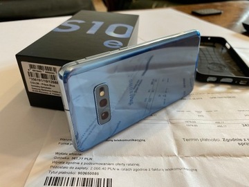 Samsung S10e Prism BLUE JAK NOWY