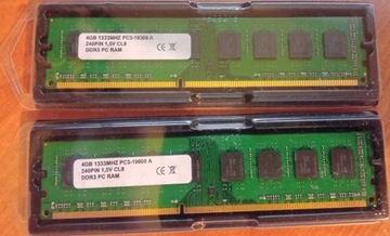 Pamięć RAM 4Gb DDR3 PC3-10300
