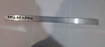 Płaskownik aluminiowy 30x20z500 mm