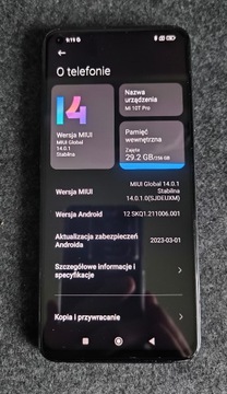 Xiaomi Mi10T Pro 8/256 Cosmic Black jak nowy