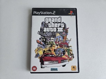 Grand Theft Auto GTA III Plakat PS2