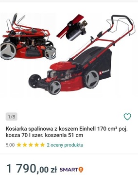 Kosiarka spalinowa z napędem 