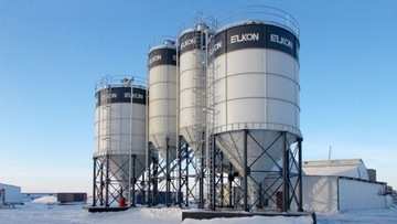 SILOS zbiornik na cement ELKON 500 ton - NOWY