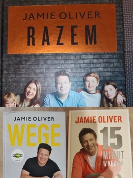 Zestaw książek kucharskich Jamie Oliver Razem