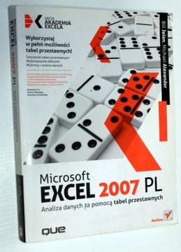 Excel 2007 PL Analiza danych za pomocą tabel prz.