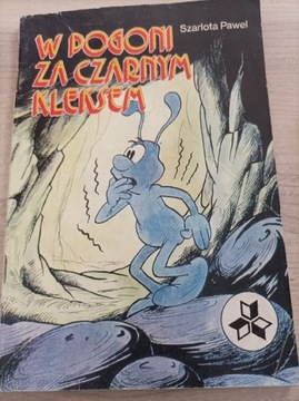Komiks 1989 W pogoni za czarnym kleksem książka 