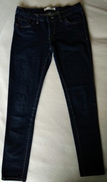 oryginalne jeans * LEVI'S super skinny 710 USA 14
