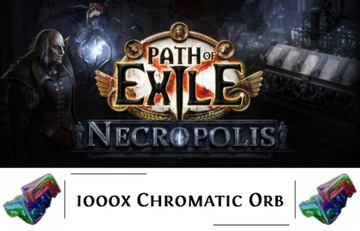 Path of Exile PoE Liga Necropolis Chromatic Orb