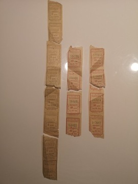 Bilety autobusowe Rosja ZSRR stare