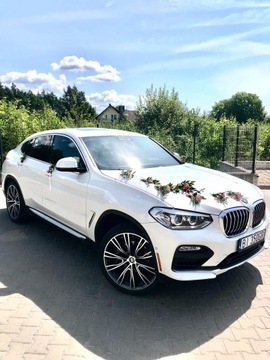 Auto do Ślubu BMW X4 Biały Białystok Podlasie