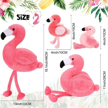 Skylety  Pluszowe zwierzątko w kształcie flaminga 