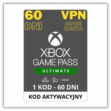 SUBSKRYPCJA XBOX GAME PASS ULTIMATE 2 MIESIĄCE KOD