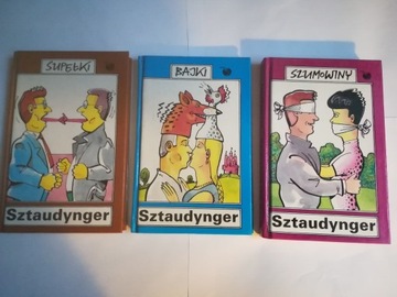 3x J. Sztaudynger, Bajki, Supełki, Szumowiny