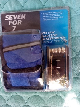 ZESTAW NARZĘDZI ROWEROWYCH Seven For Seven  OKAZJA