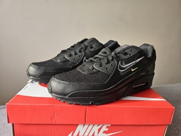 Nike Air Max 90, rozmiar 45, Black Czarne